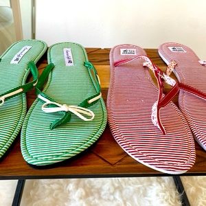 American Eagle Montego Bay Synthetic Upper FlipFlops Size 11/12.